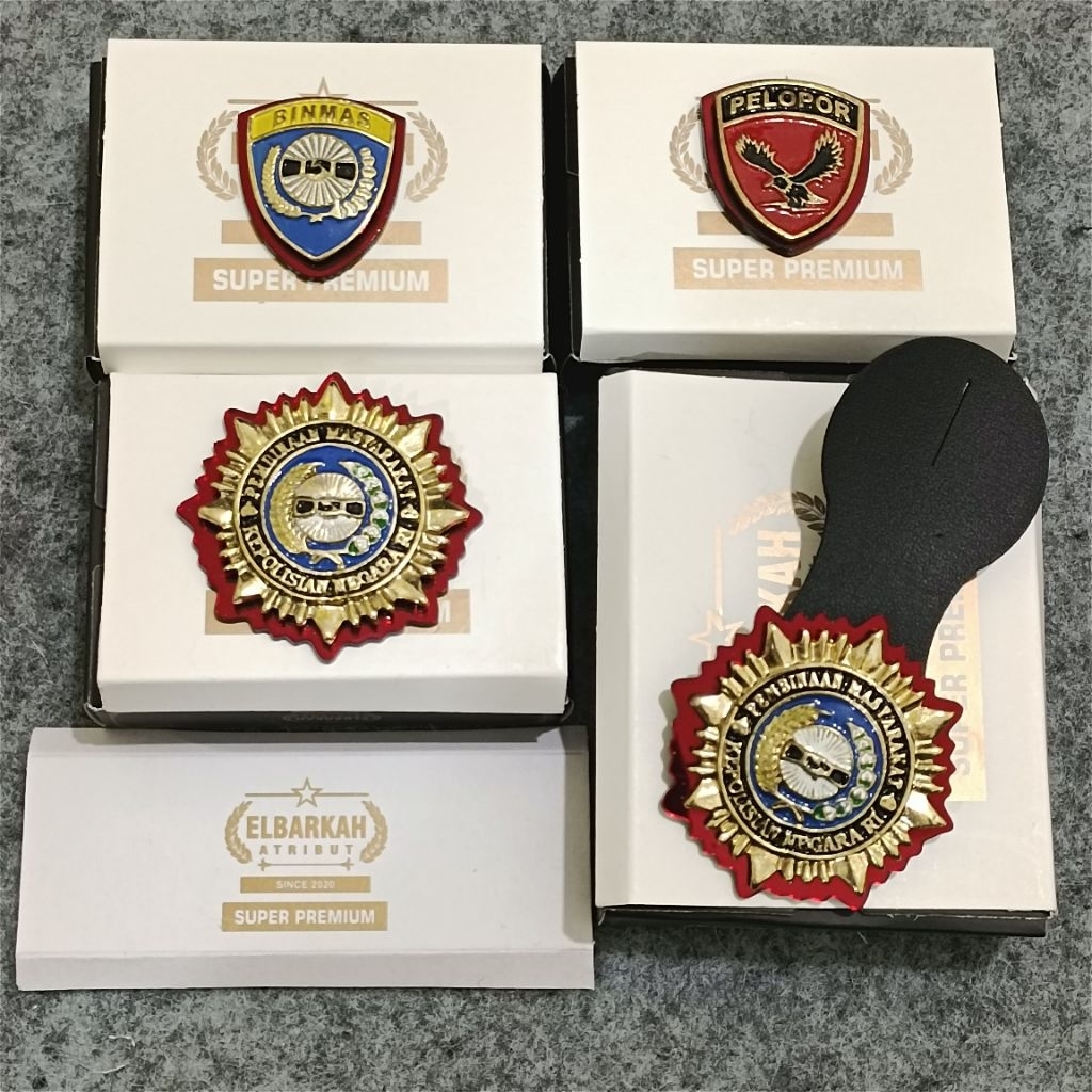 ATRIBUT / PIN Binmas Polri Roda Binmas Pin Binmas Roda Binmas Gantung Pin Dikbangspes Binmas Super P