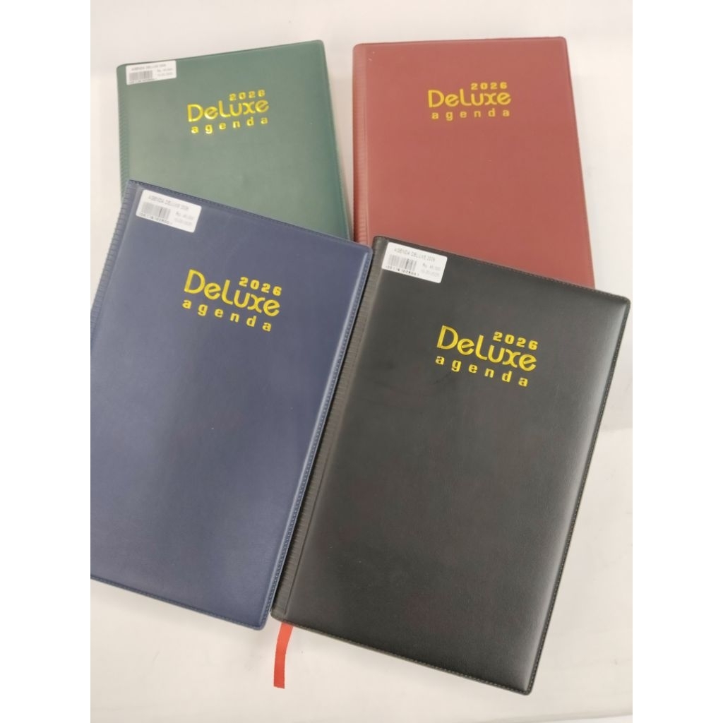 Buku Agenda Deluxe 2026 Kertas Hvs //Agenda Kerja 2026