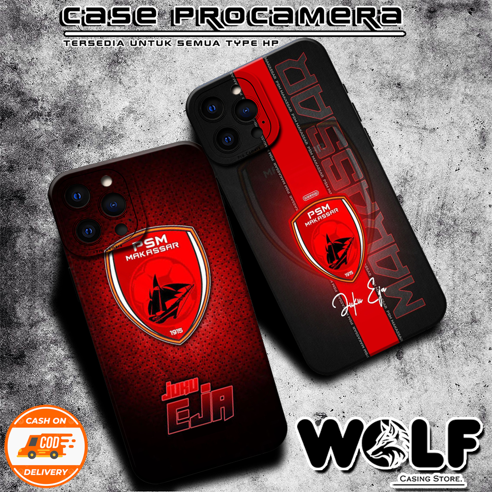 Softcase Procamera PSM Makassar Softcase Silicon Full Protection Untuk  Iphone samsung xiaomi redmi 