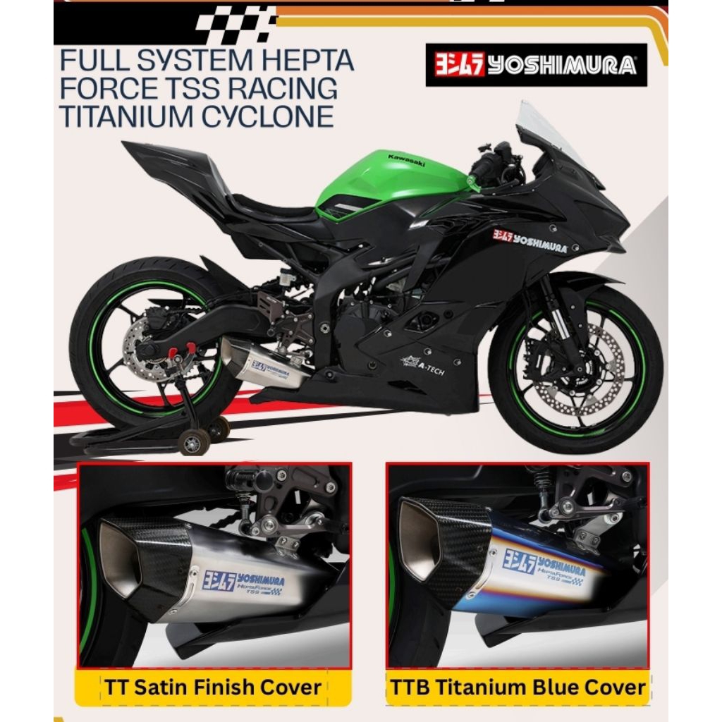 Knalpot ZX25R Yoshimura