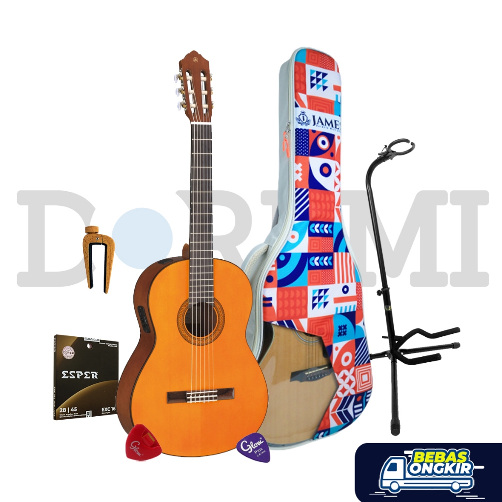 Paket Fancy Yamaha Classic Guitar CGX102 / CGX-102 / CGX 102