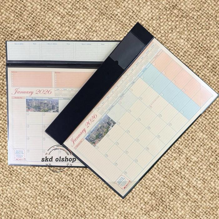 Agenda 2026 Agenda Meja Table Planner Deskmatt Original