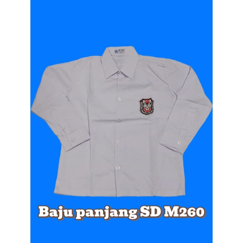 Seragam sekolah SD Panjang Merk M260
