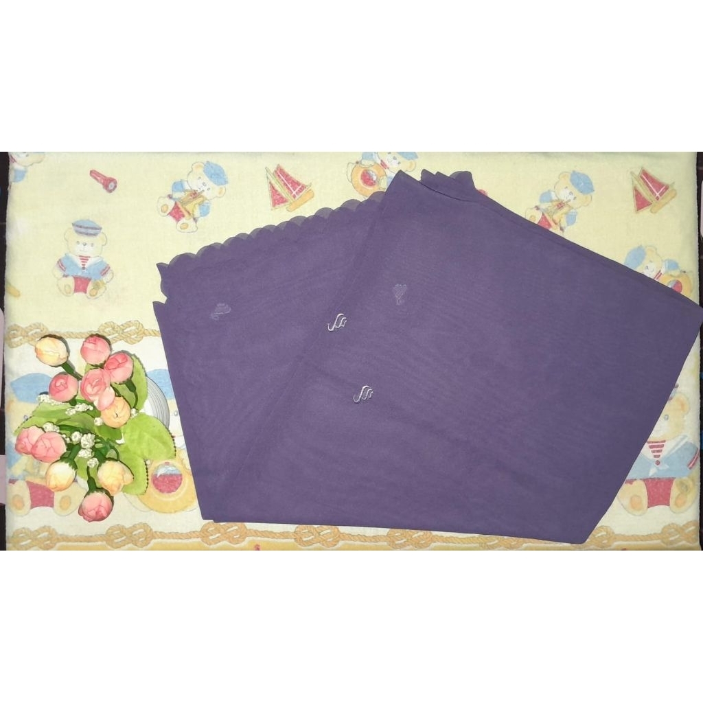 (Preloved)Rabbani Segiempat Ungu