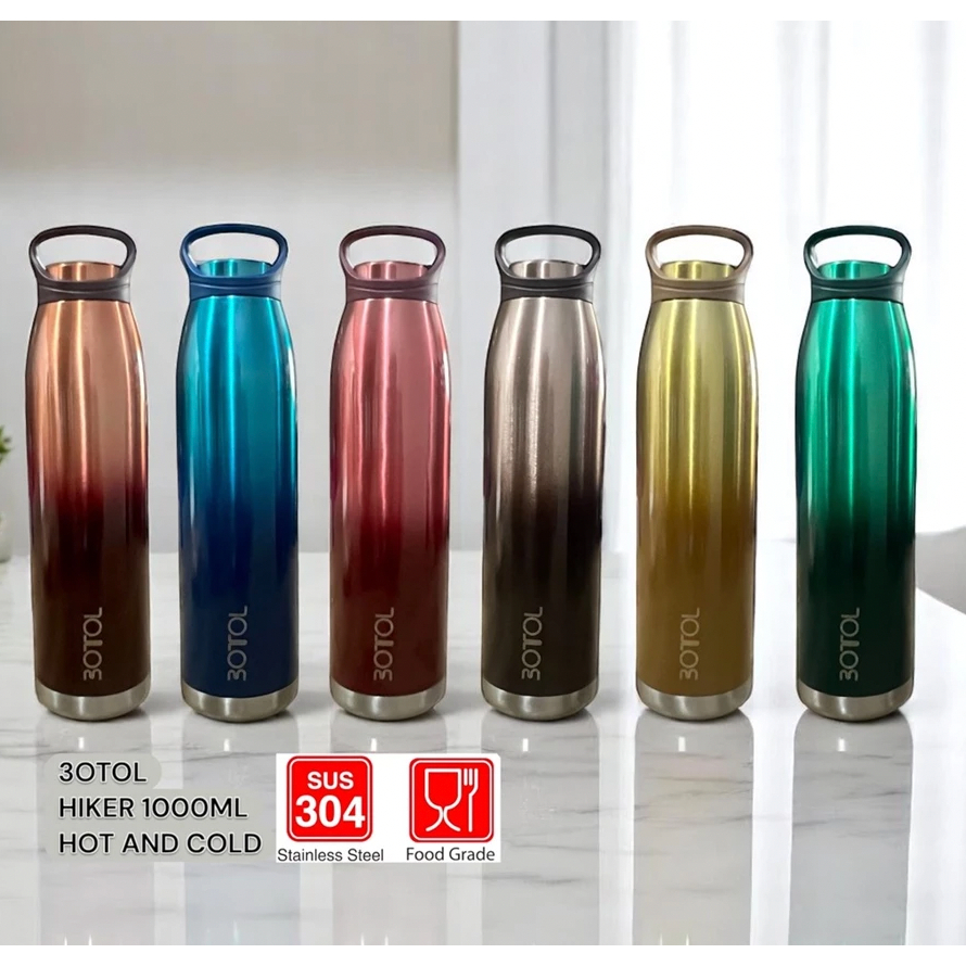 Dubblin Hiker Termos Air Panas Dingin 500 ML / 750 ML / 1000 ML Stainless - Thermos Dubblin Hiker