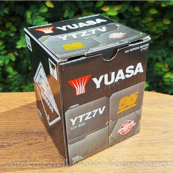 Aki Motor Yuasa YTZ7V / YTZ7-V 6AH Yamaha Nmax Aerox Lexy