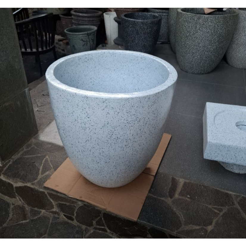 Tinggal Checkout Bak Mandi Free Tatakan Dan Packing Kayu Motif Cat Terazzo