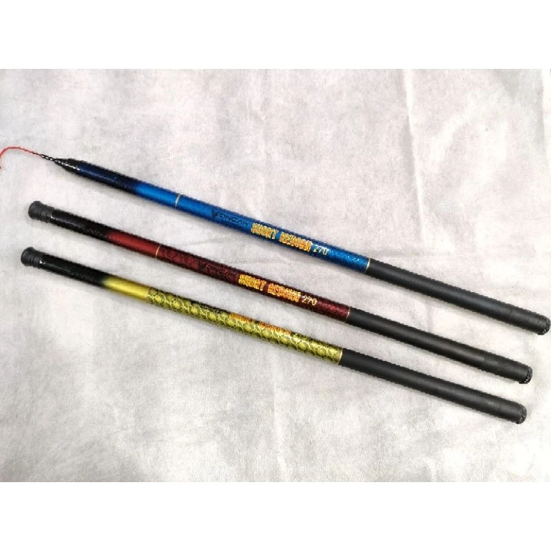 Joran Pancing Tegek/Joran Pancing Pool Oncak Short Reborn RUAS PENDEK (Lentur)