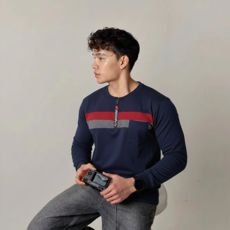 AHKAL PREMIUM LONG SLEVEE TSHIRT - KAOS LENGAN PANJANG PRIA  KAOS PRIA LENGAN PANJANG - KAOS LENGAN 