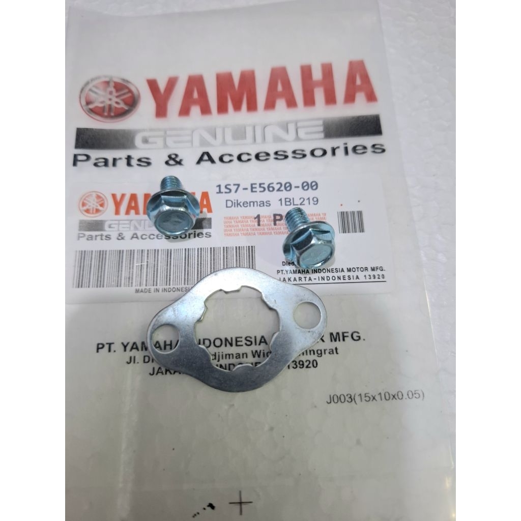 KLEMAN + BAUT GEAR DEPAN YAMAHA JUPITER MX NEW VIXION SCORPIO DLL