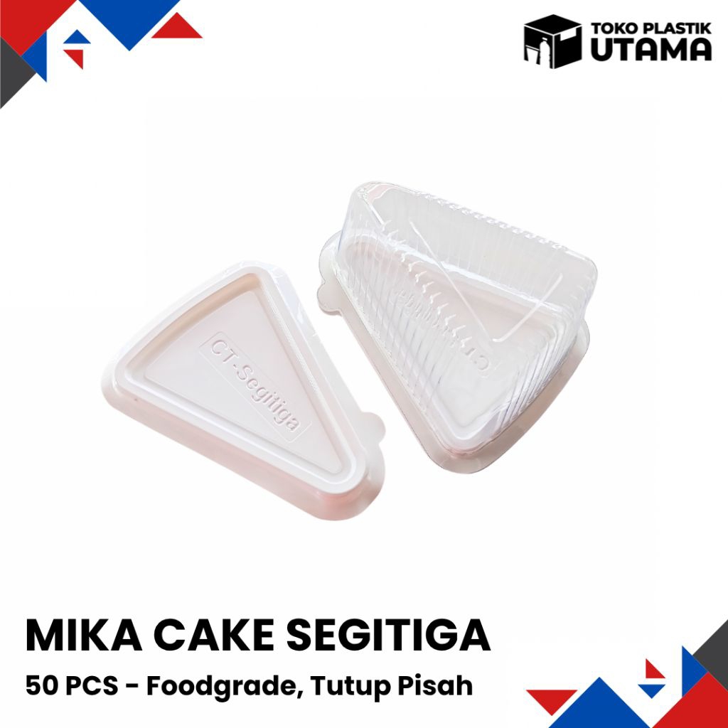Mika CT Segitiga Cake Tray Mika Mille Crepes (50pcs)