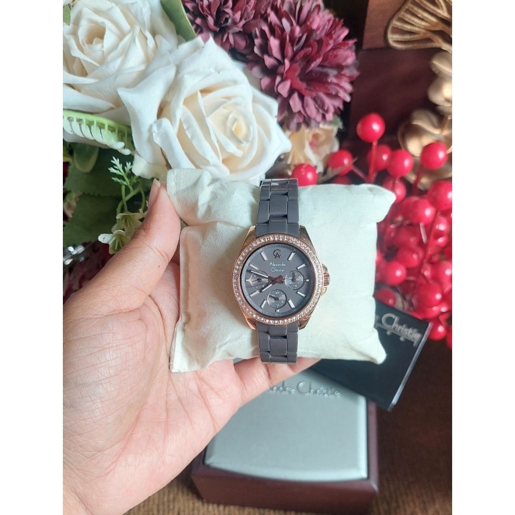 Jam Tangan Alexandre Christie Pl / AC preloved second bekas like new