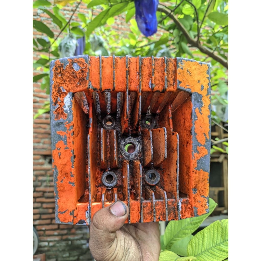 Blok Head Rx king Cobra lawas Y2 Original japan Ori Yamaha copotan deksel king