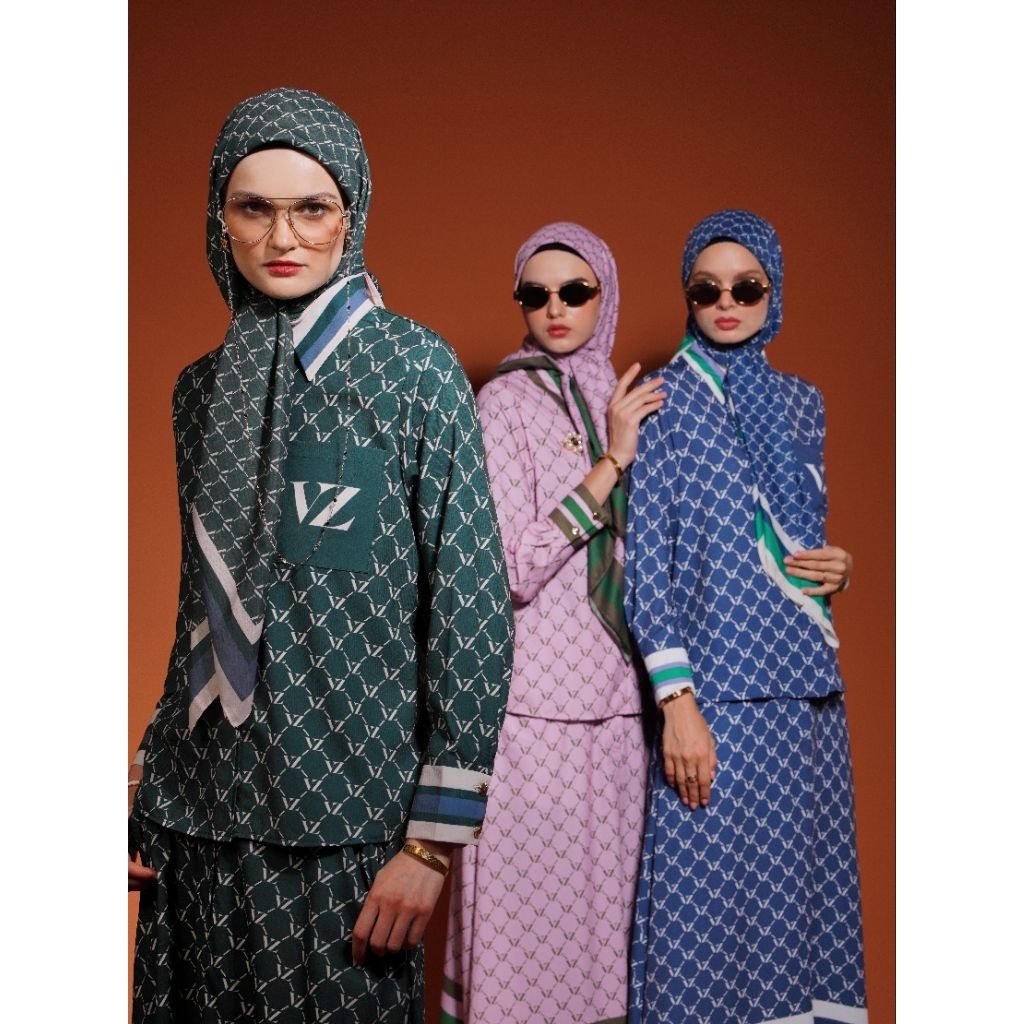 Scarf Monogram - Moogram VZ - VZ Kathlea Scarf VIVIZUBEDI LAMPUNG