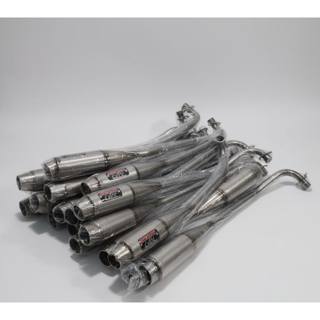 Knalpot Racing Ahou Untuk Motor Supra Astrea Jupiter z Vega Smash shogun