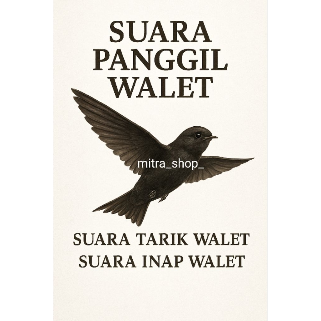suara panggil / tarik / inap walet sp st si lengkap / SP+SI (stereo L/R)
