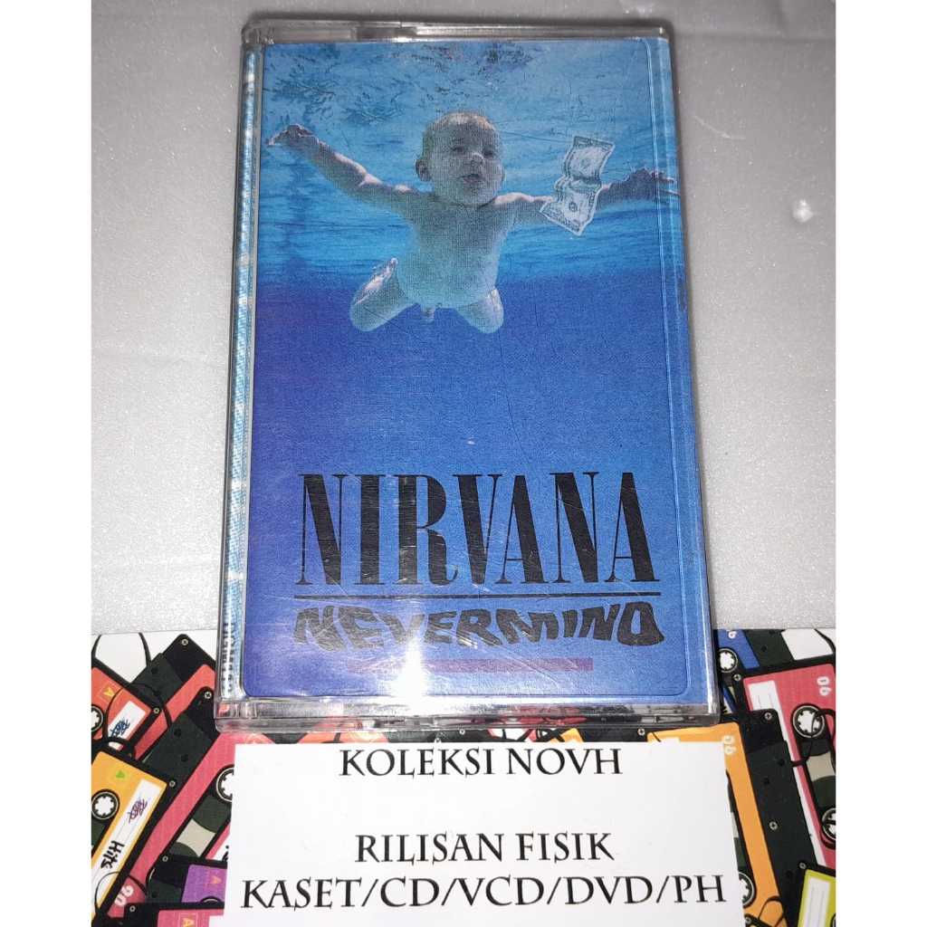 Kaset Pita Nirvana album Nevermind - Original