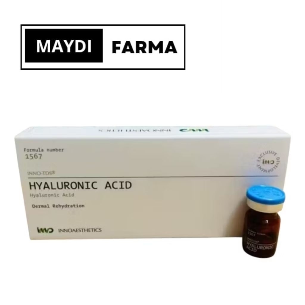 Inno-TDS Hyaluronic Acid - Serum Meso Dermapen Anti Aging, Hydrating,dan Melembabkan wajah