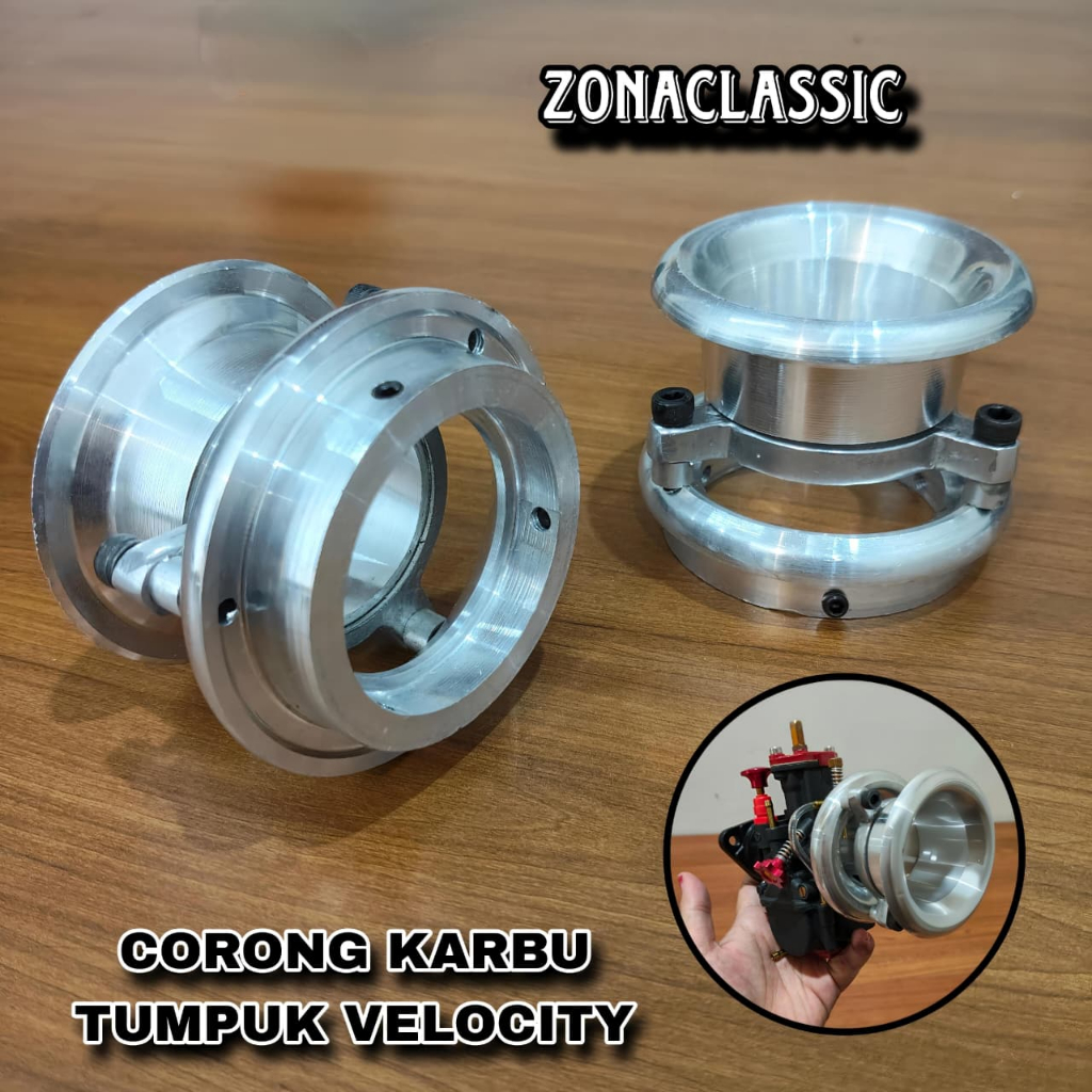 Velocity corong karbu tumpuk tingkat corong karbu donat PE PWK PE PWK 28 30