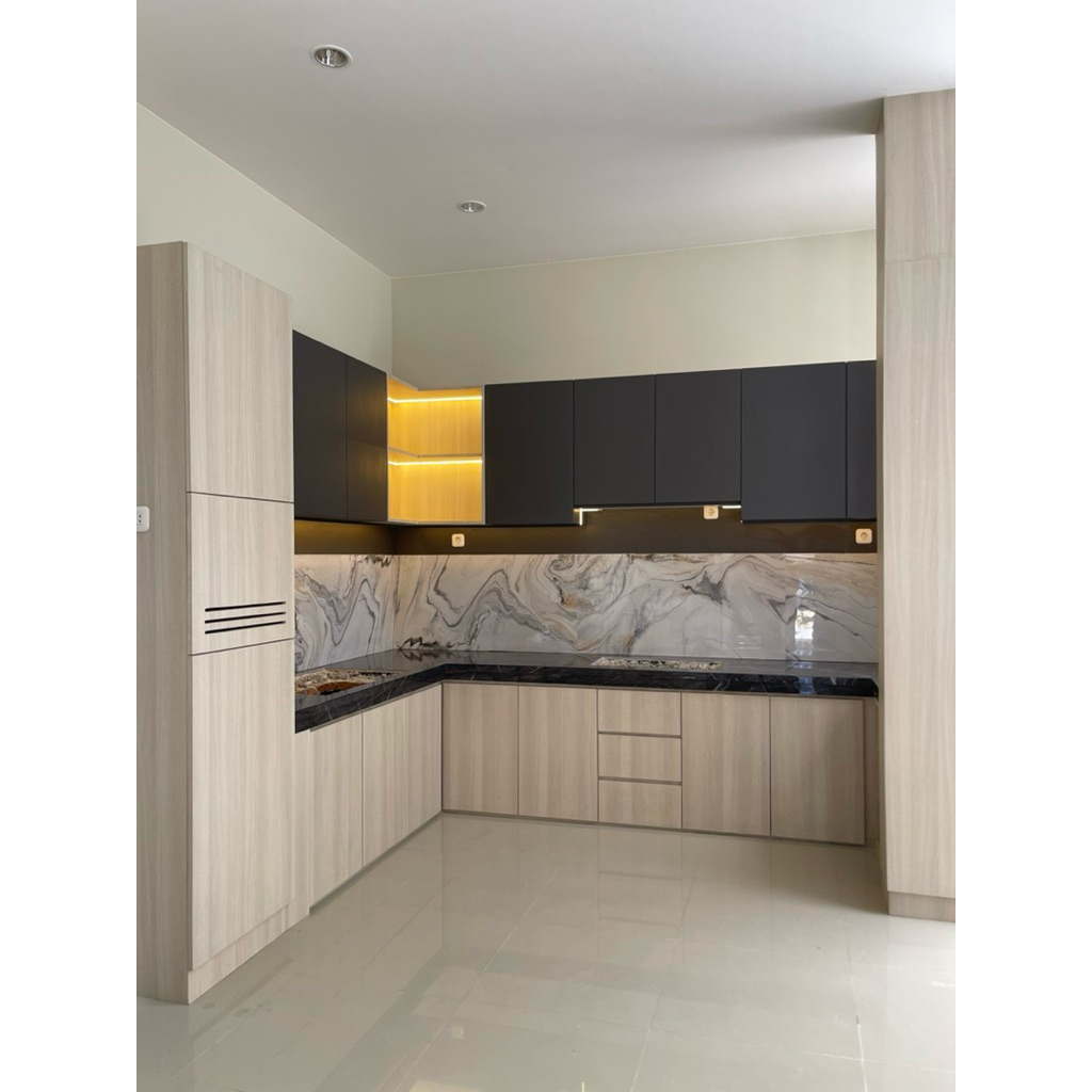 KITCHEN SET // TEMPAH KITCHEN // LEMARI DAPUR // LEMARI DAPUR AESTHETIC //