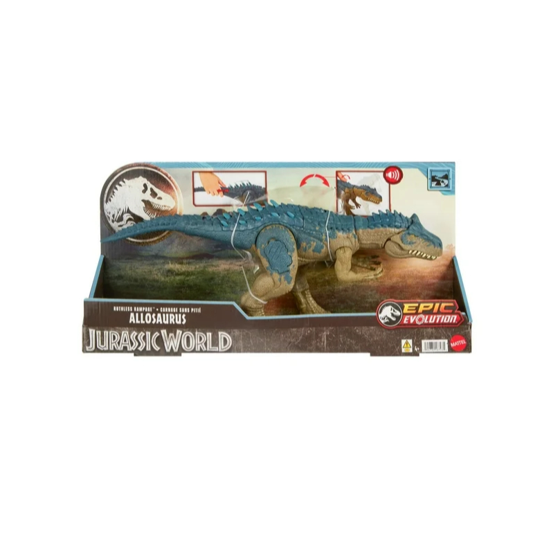Jurassic World Ruthless Rampage Allosaurus Toy