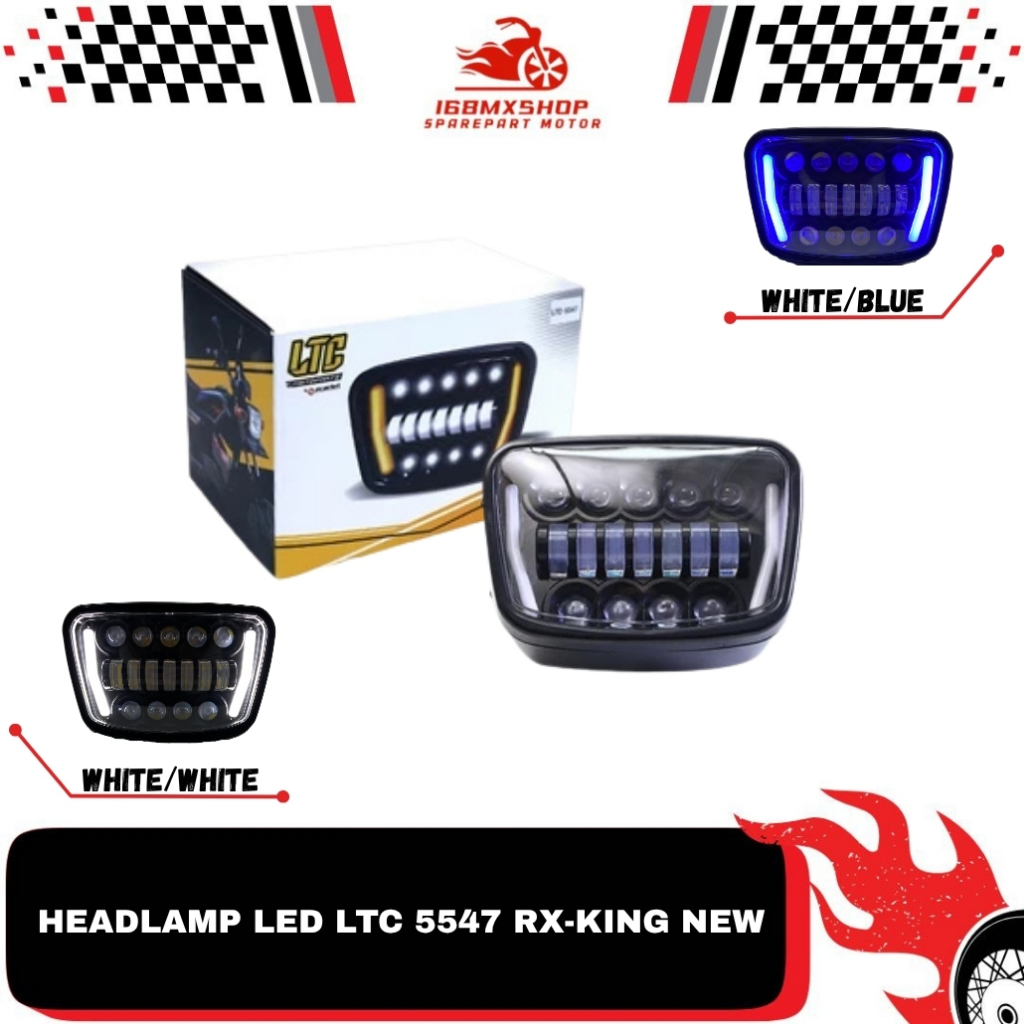 Headlamp LED Lamp Lampu Depan Motor RX KING NEW LTC 5547