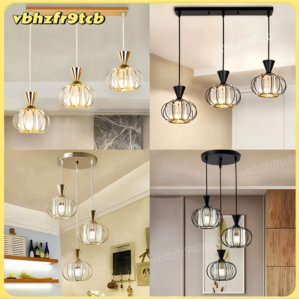 Lampu Gantung kristal Minimalis Lampu kristal plafon rumah modern Untuk Ruang Tamu Kamar Tidur Dapur