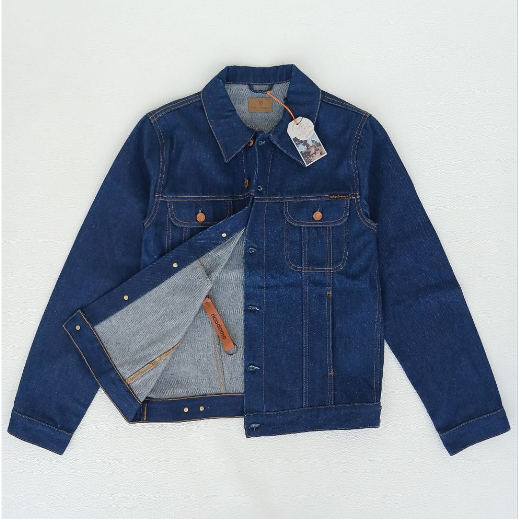 Nudie Robby Dry 70's Blue Denim Jacket