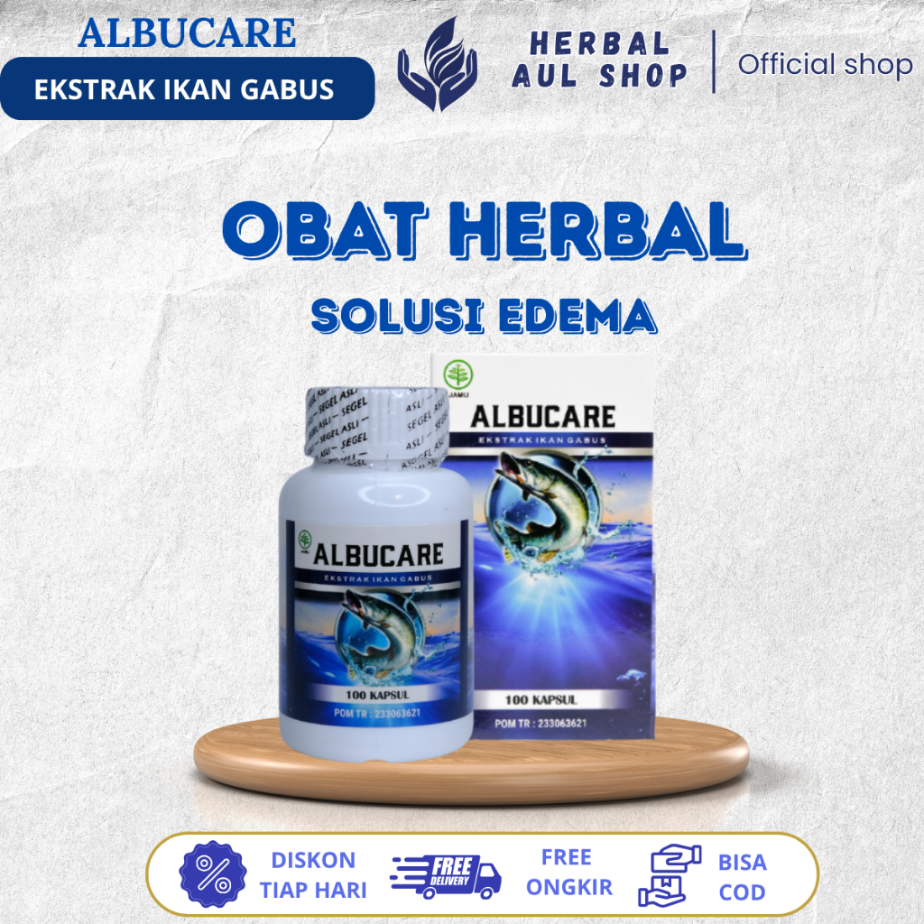 ALbucare Untuk Penumpukan Cairan Tubuh, Edema, Asites, Busung Air Ekstrak Ikan Gabus