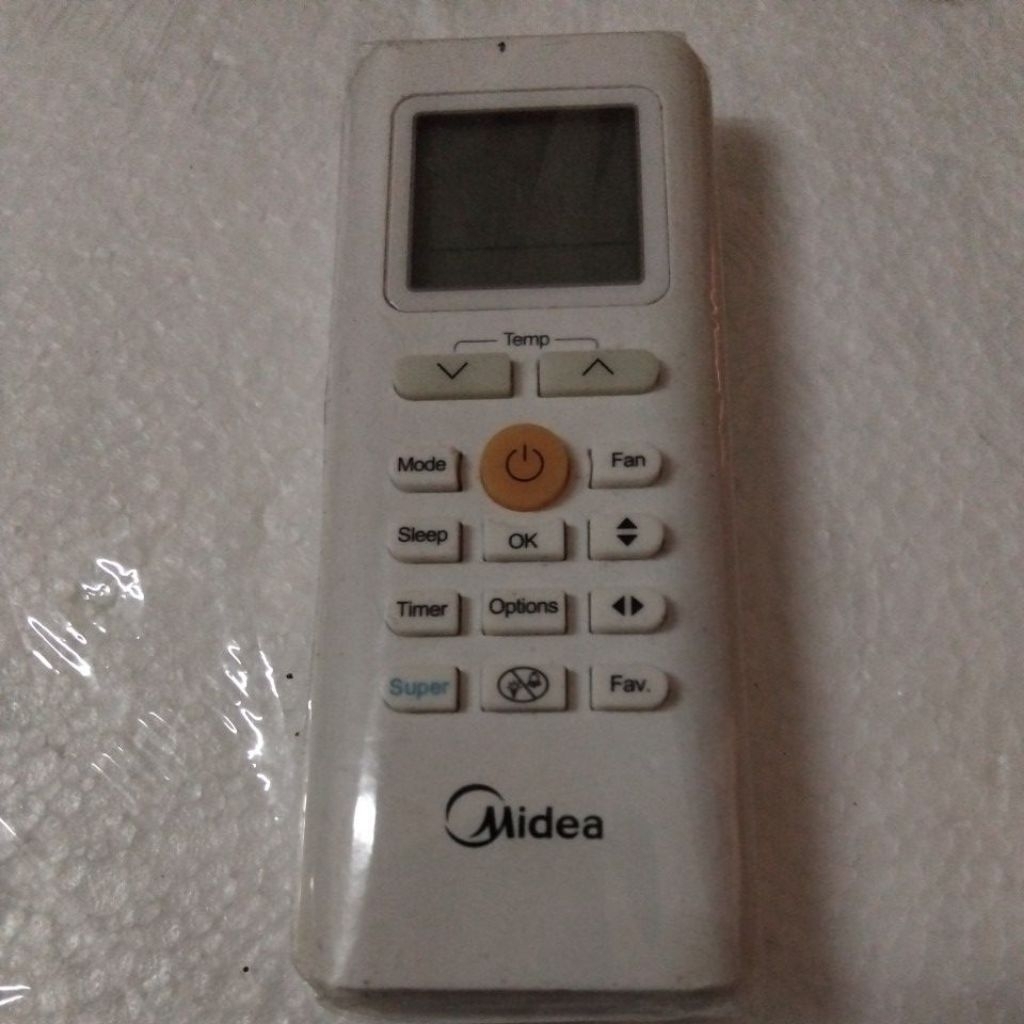 REMOT AC MERK MIDEA ORIGINAL