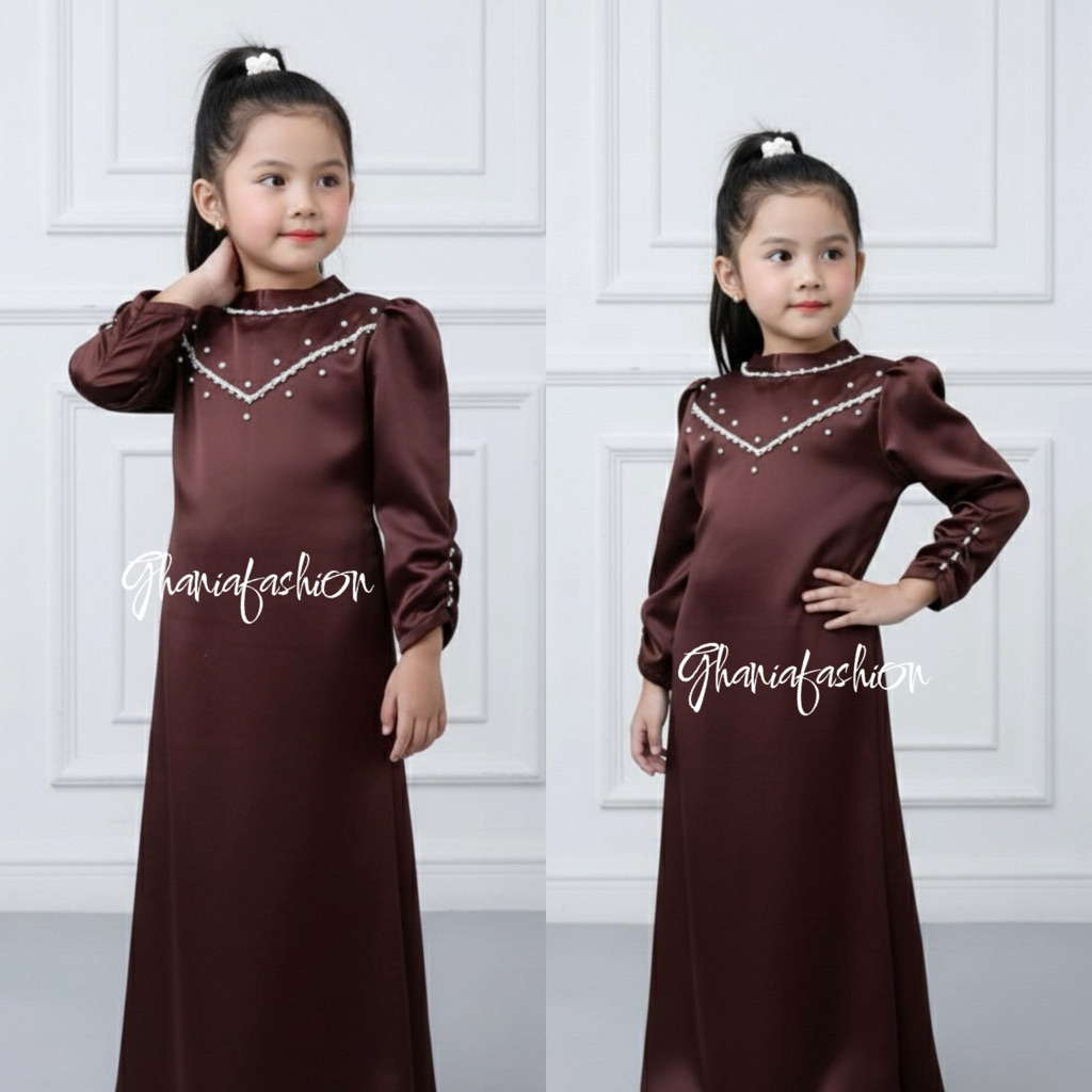 Ghania Dress Duyung Anak Gaun Pesta Kekinian