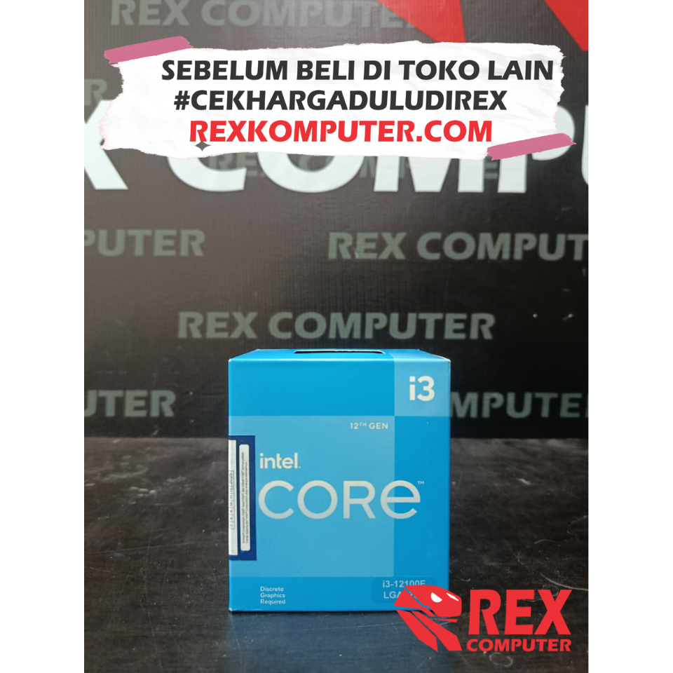 INTEL I3 12100F BOX