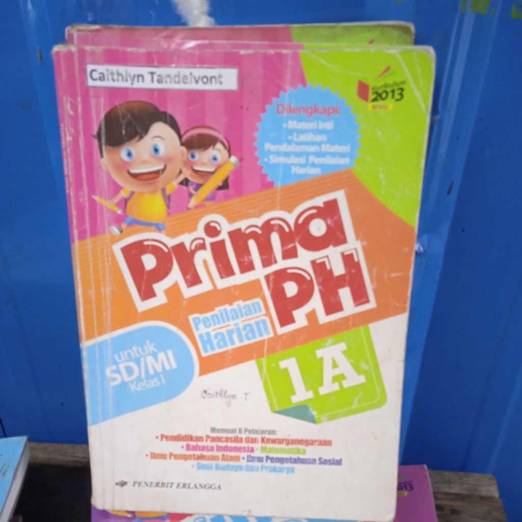 prima PH 1A  untuk kelas 1 sd kondisi bekas