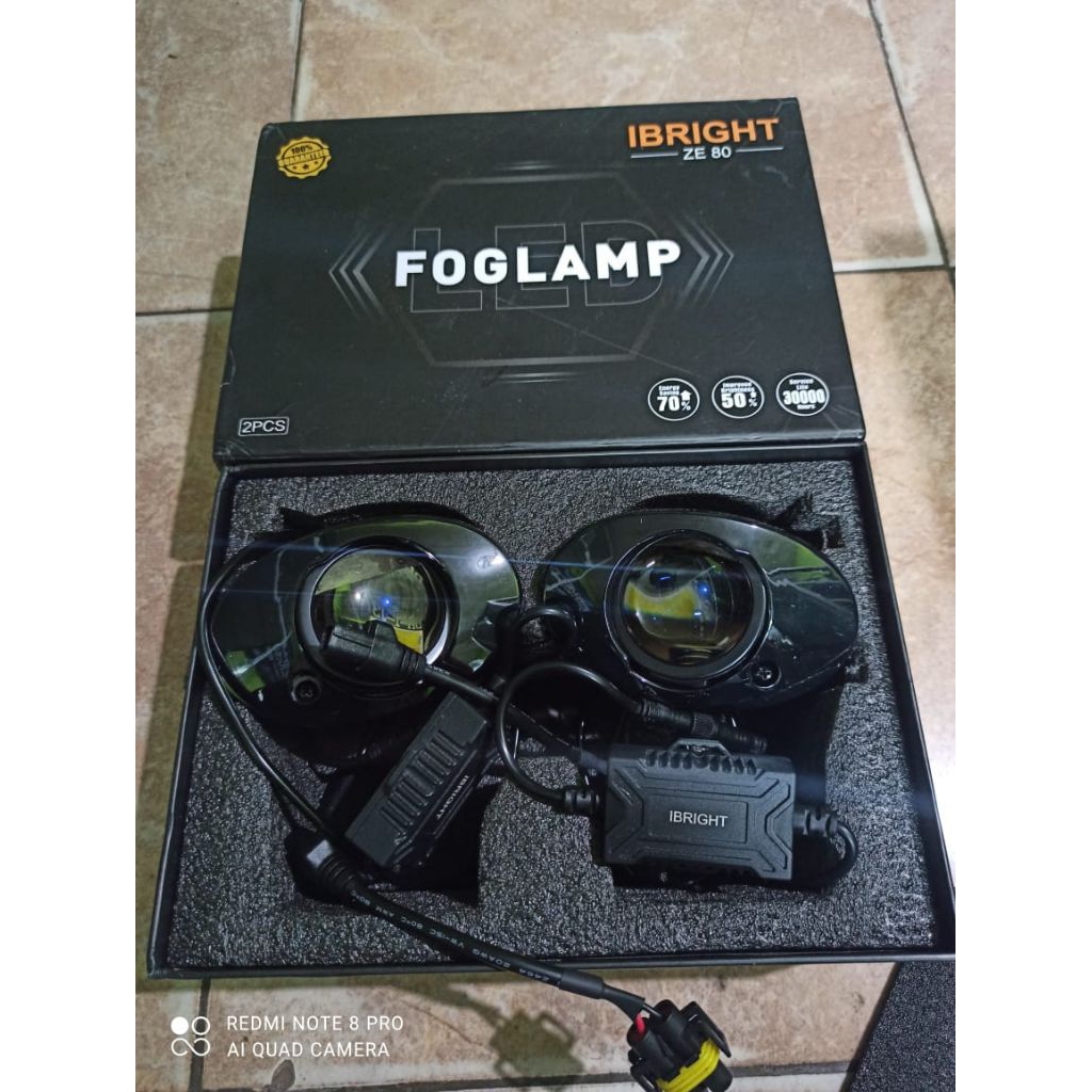 FOGLAMP BILED IBRIGHT ZE80 2IN TOYOTA 3WARNA