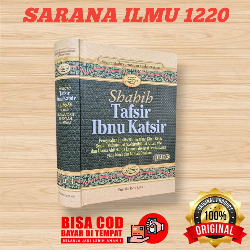 Shahih Tafsir Ibnu Katsir Jilid 3 ( Juz 6 - 9 ) | Pustaka Ibnu Katsir