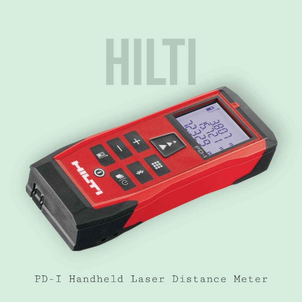 HILTI PD-I Laser Distance Meter – Alat Ukur Jarak Digital 100m