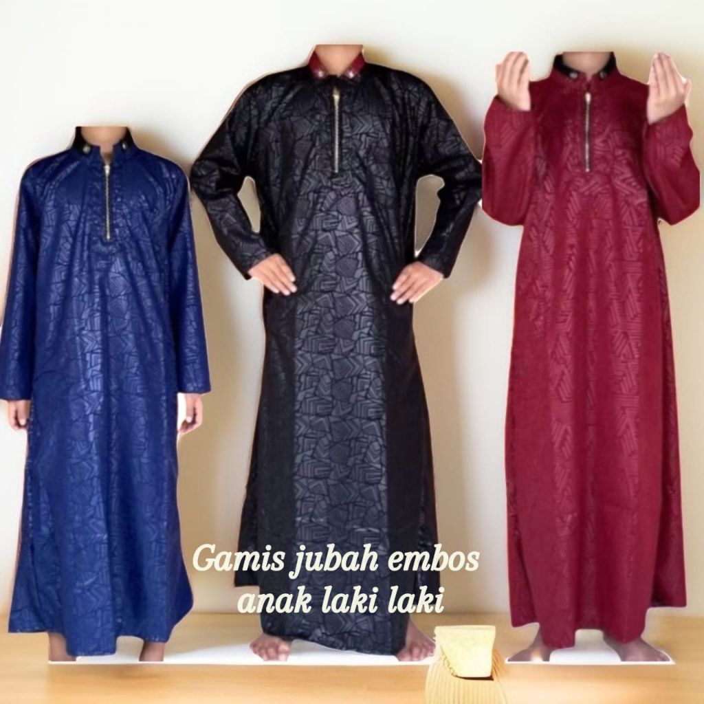 GAMIS EMBOS ANAK PRIA | Jubah sultan anak