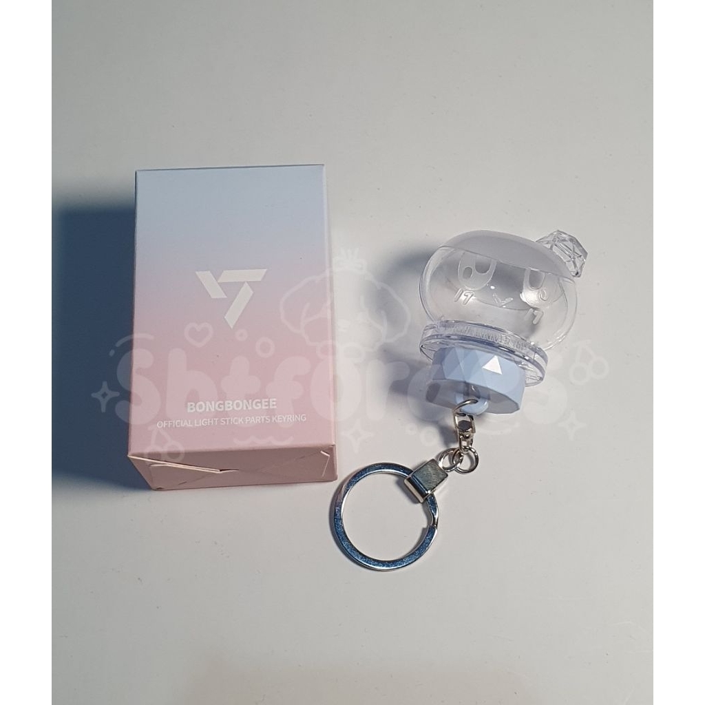 official seventeen bongbongee bongbongie lighstick part keyring caratbong