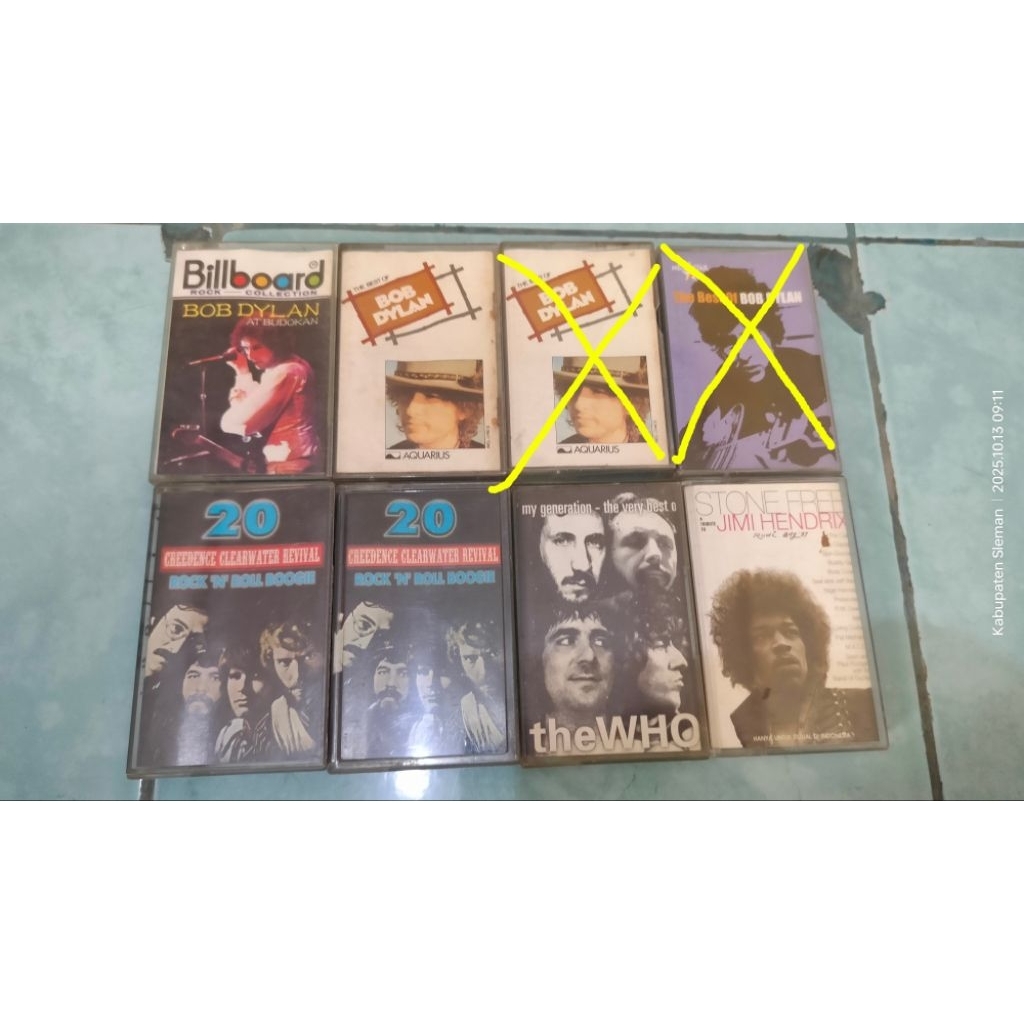 kaset Bob Dylan Rock Superstar