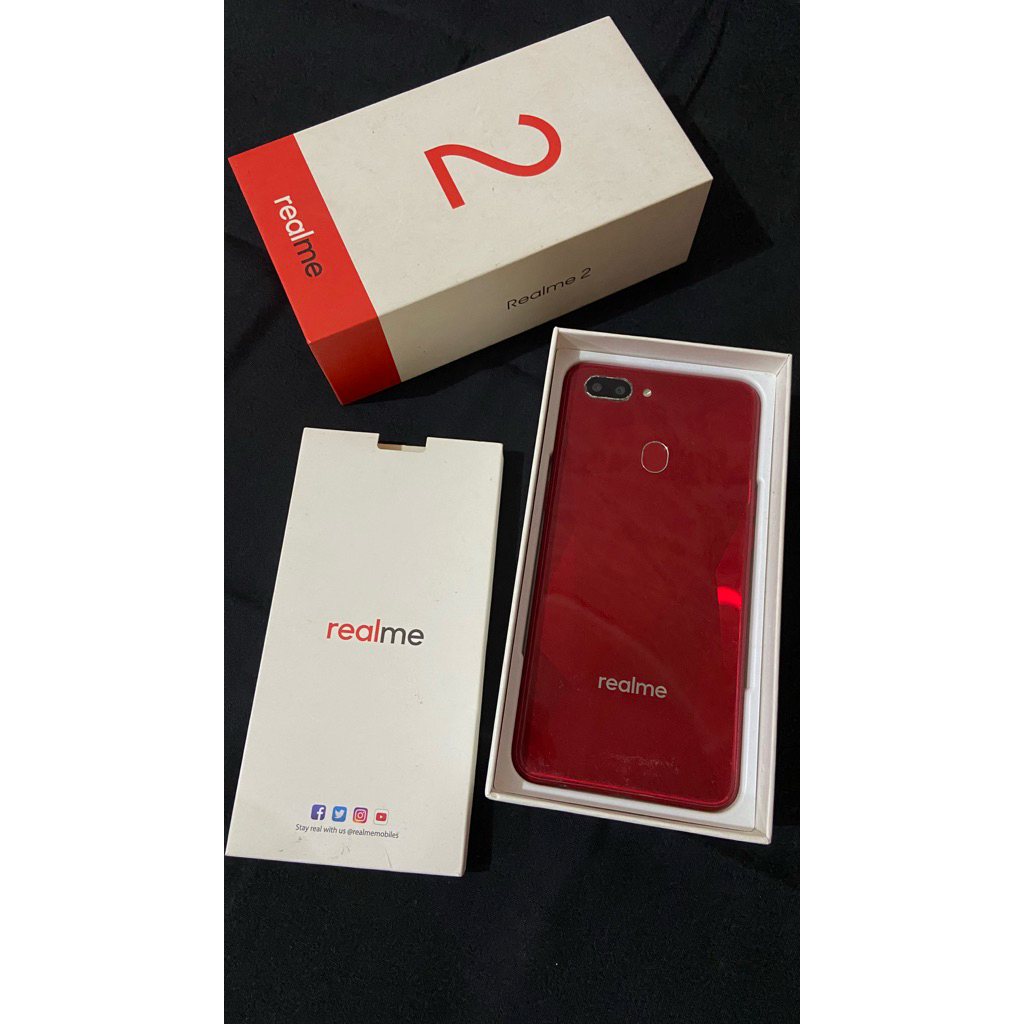 HP SECOND REALME 2 (HANYA HP) kondisi rusak LCD (SILAHKAN BACA DESKRIPSI BOX)