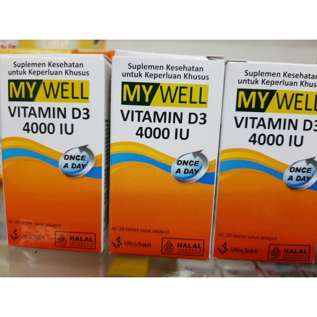 My Well D3 4000iu 20 tablet
