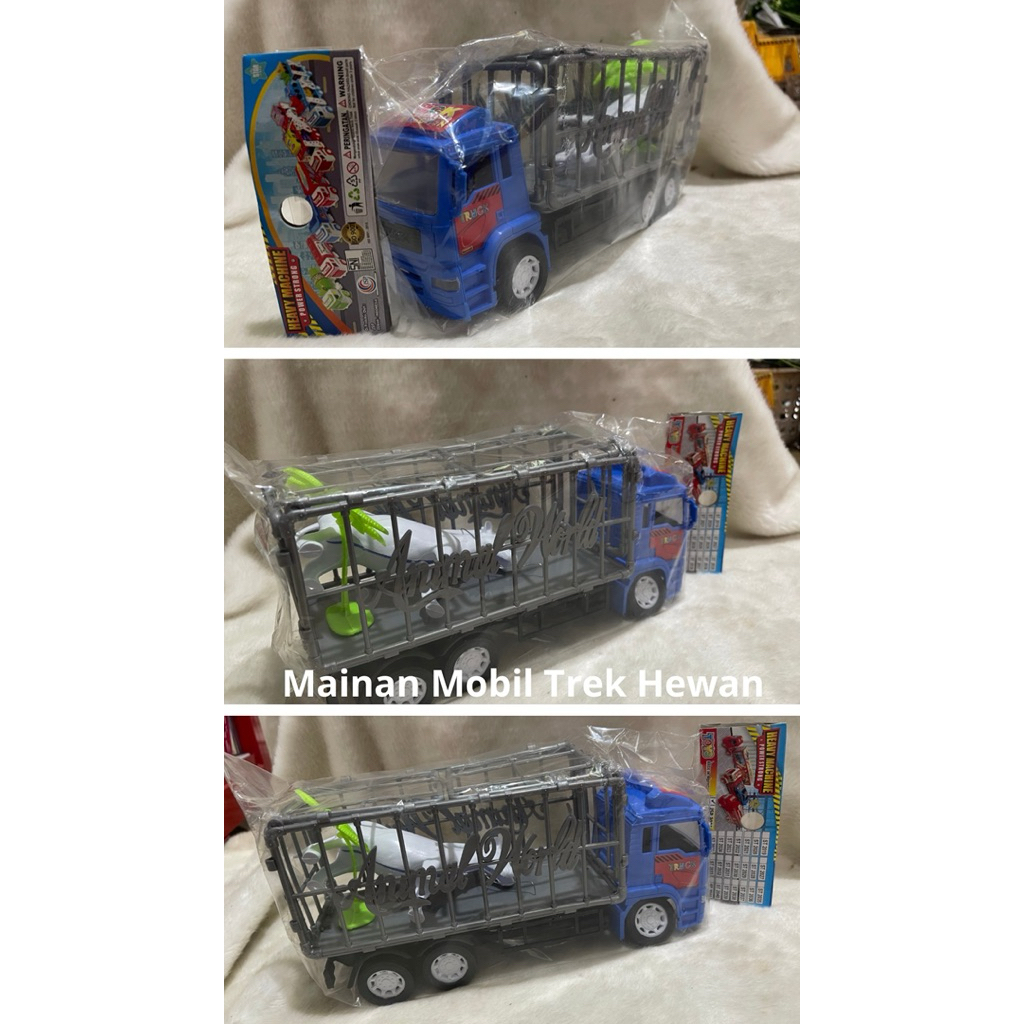 mainan mobil mobilan hewan besar