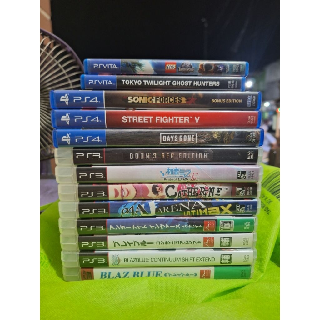 Game Bekas Playstation PS3/PS4/PSvita