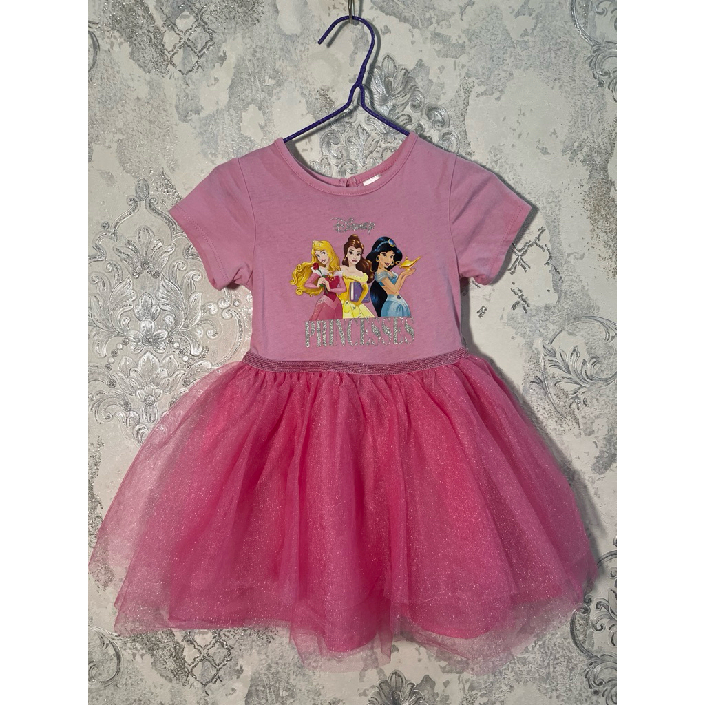 Dress PL Anak 1-2 tahun HM Disney Princess (Like New)