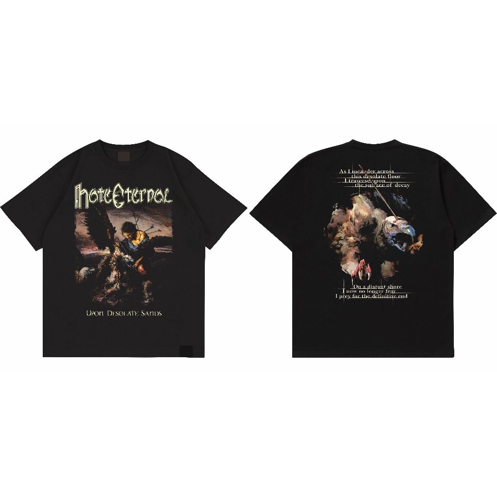 T-shirt Band Hate Eternal - Upon Desolate Sands