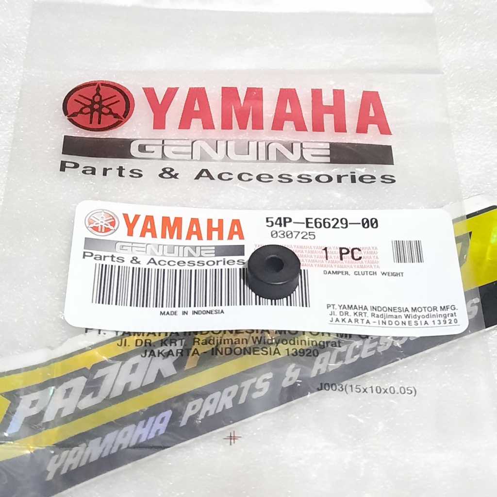KARET DAMPER KAMPAS GANDA NMAX MIO M3 SOUL GT GEAR J FINO ASLI ORI YAMAHA 54P-E6629-00