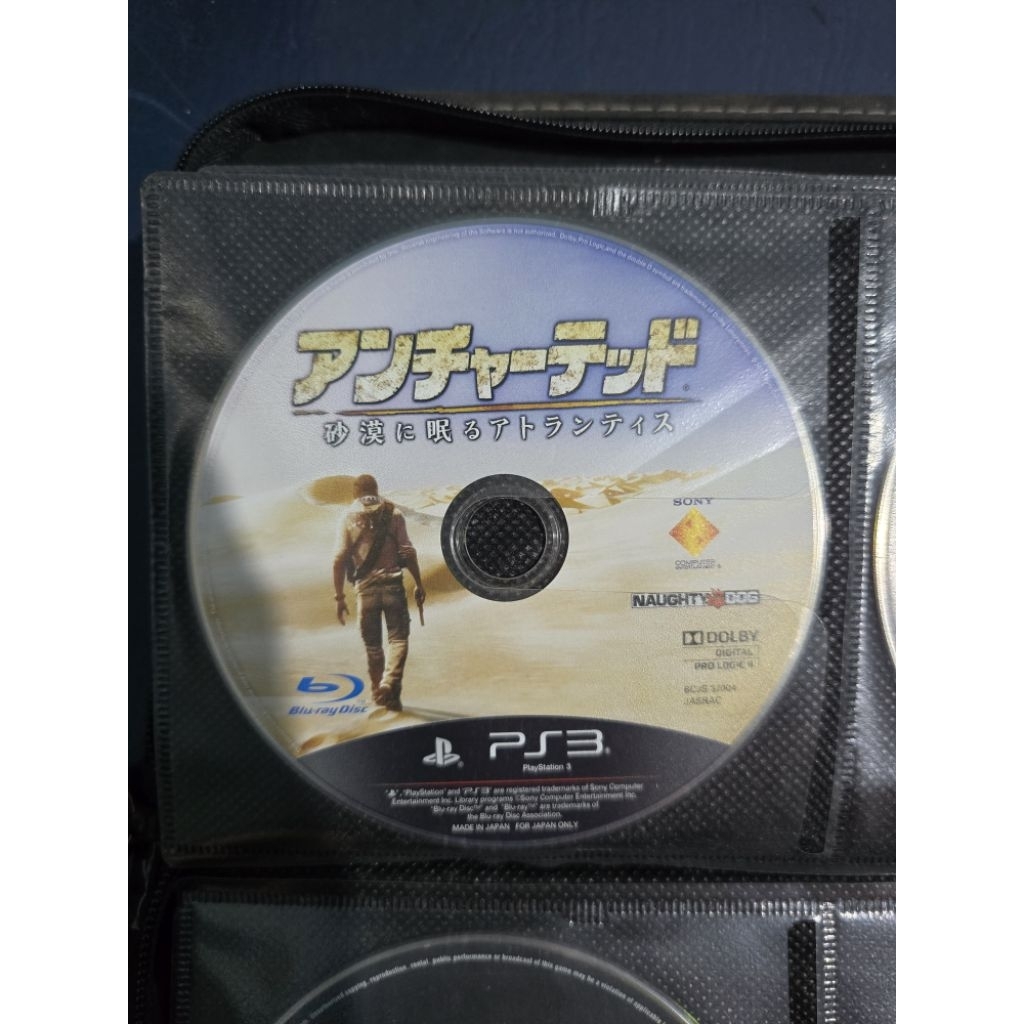 PS3 Uncharted 3 Drake's Deception Reg 2 BD Kaset CD Game Playstation 3 Ori Kaset Games Retro Origina