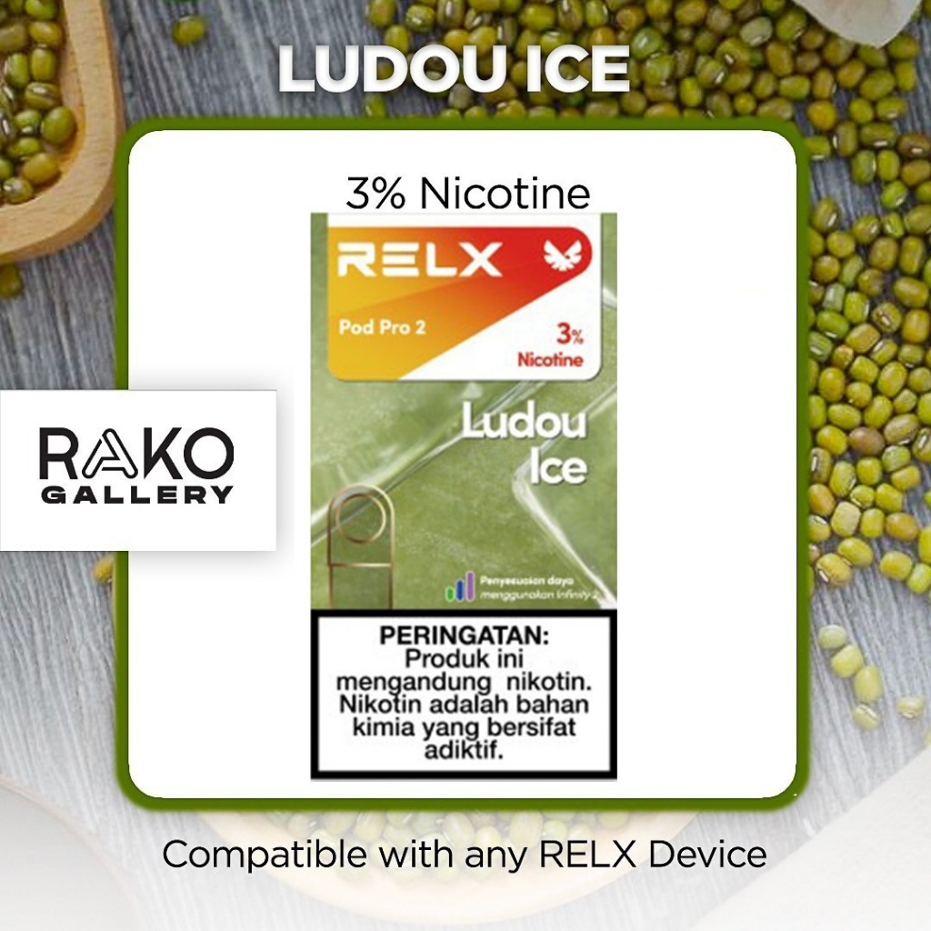 Relx Infinity Essential Artisan Pod Pro Ludou Ice