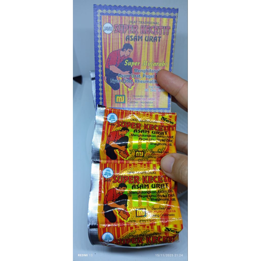 SUPER KECETIT ASAM URAT