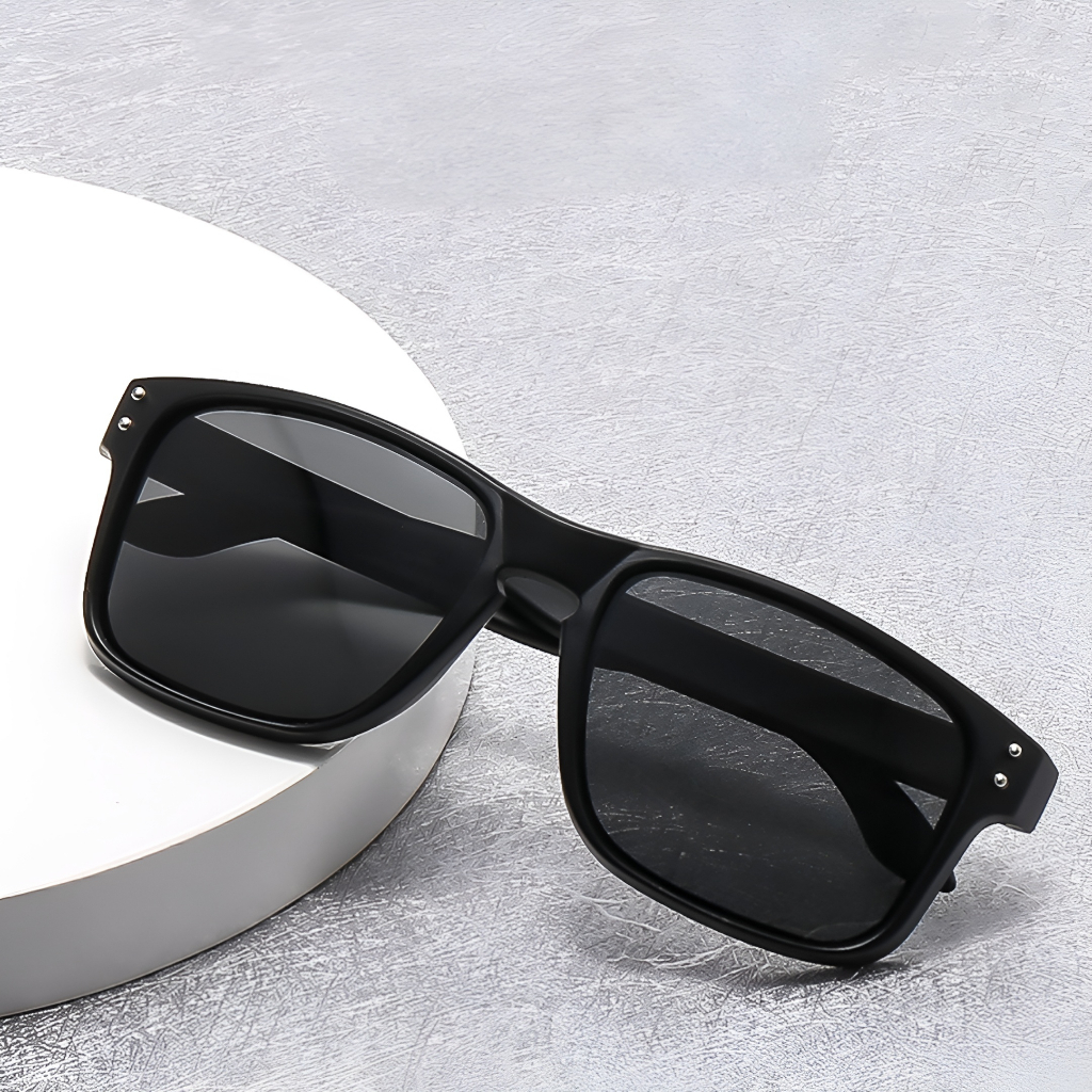 Kacamata Hitam Cowok Pria Polarized Sunglasses Kacamata Polarized Pria Hitam